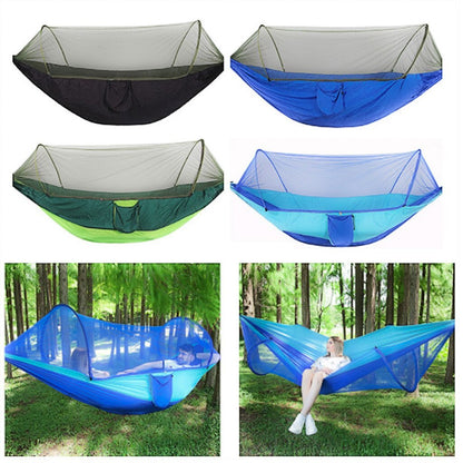 Mosquito net camping hammock for trekking travel