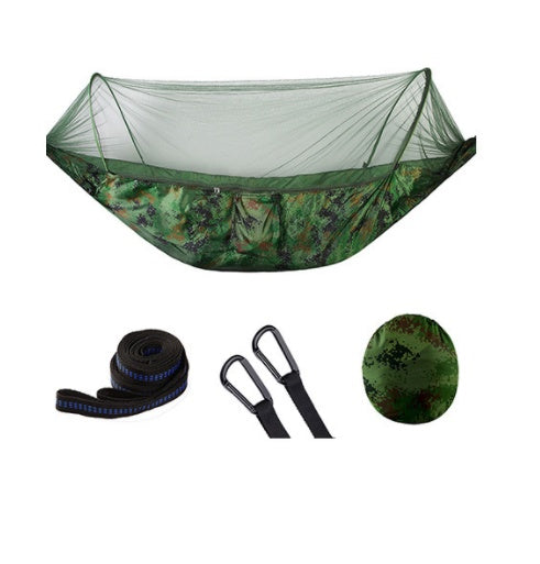 Mosquito net camping hammock for trekking travel