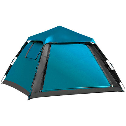 Outdoor Automatic Quick Open Tent Waterproof Camping Tent 3-4 Person Instant Setup Tent