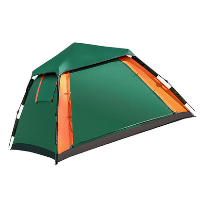 Outdoor Automatic Quick Open Tent Waterproof Camping Tent 3-4 Person Instant Setup Tent