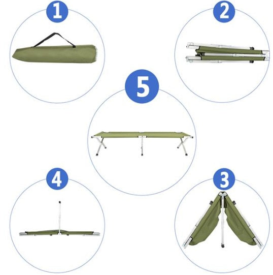 RHB-03A Marching Bed Army Green