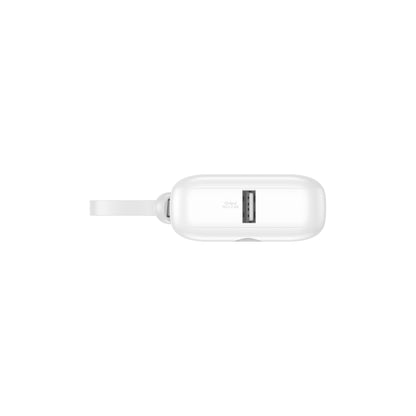 PISEN QUICK 22.5W Mini Double Fast Charging Cable Fast Charging Bank 10000 TP-D096 Yunchu White Carton - International Edition DZ